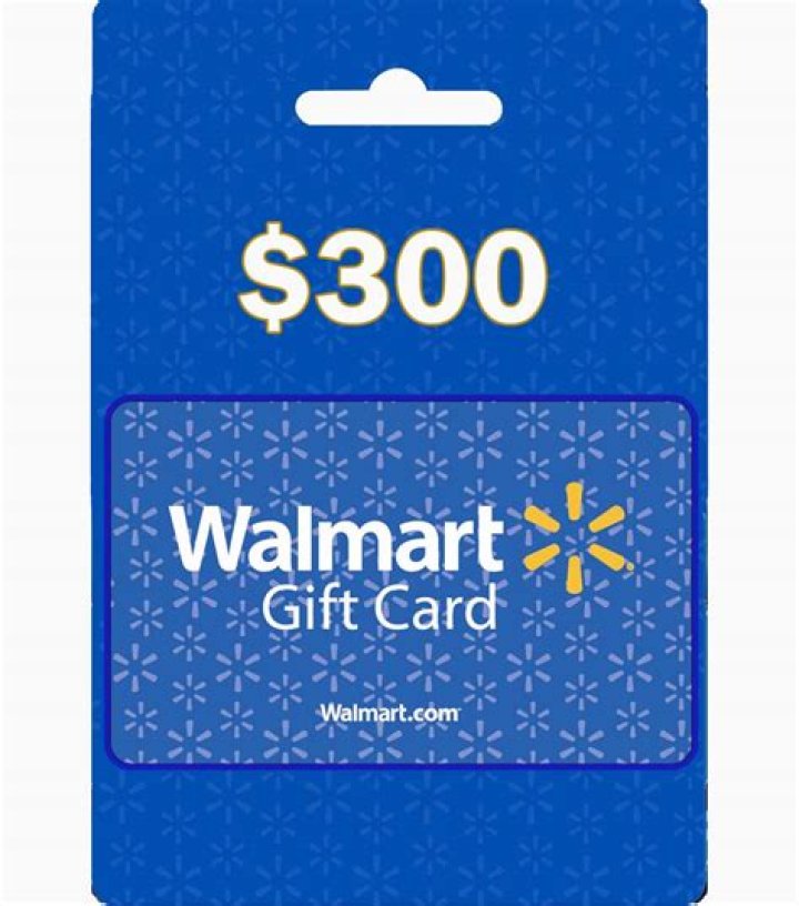 300 Walmart Gift Card (USA) GiftChill.co.uk
