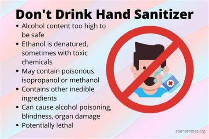 Can hand sanitizer get u drunk?