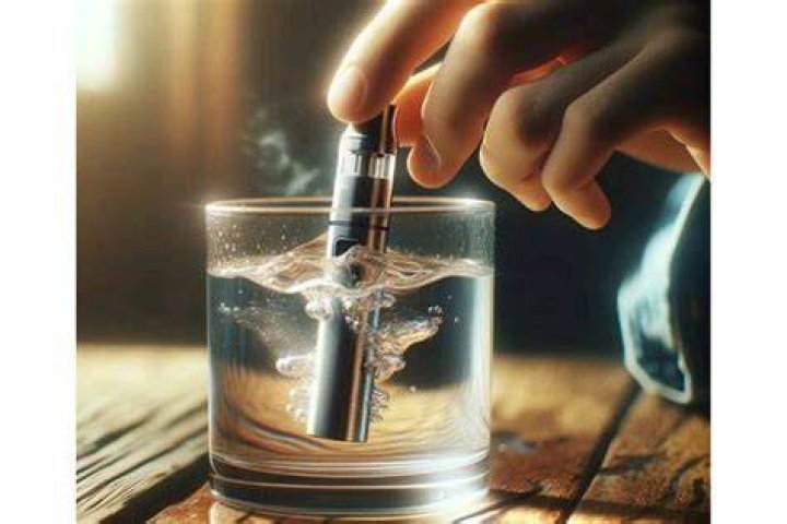 Can I put water in my vape?