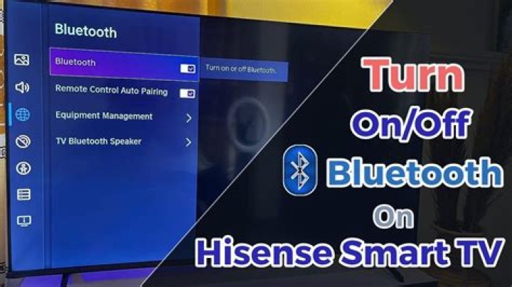 Does Hisense 43 TV have Bluetooth?
