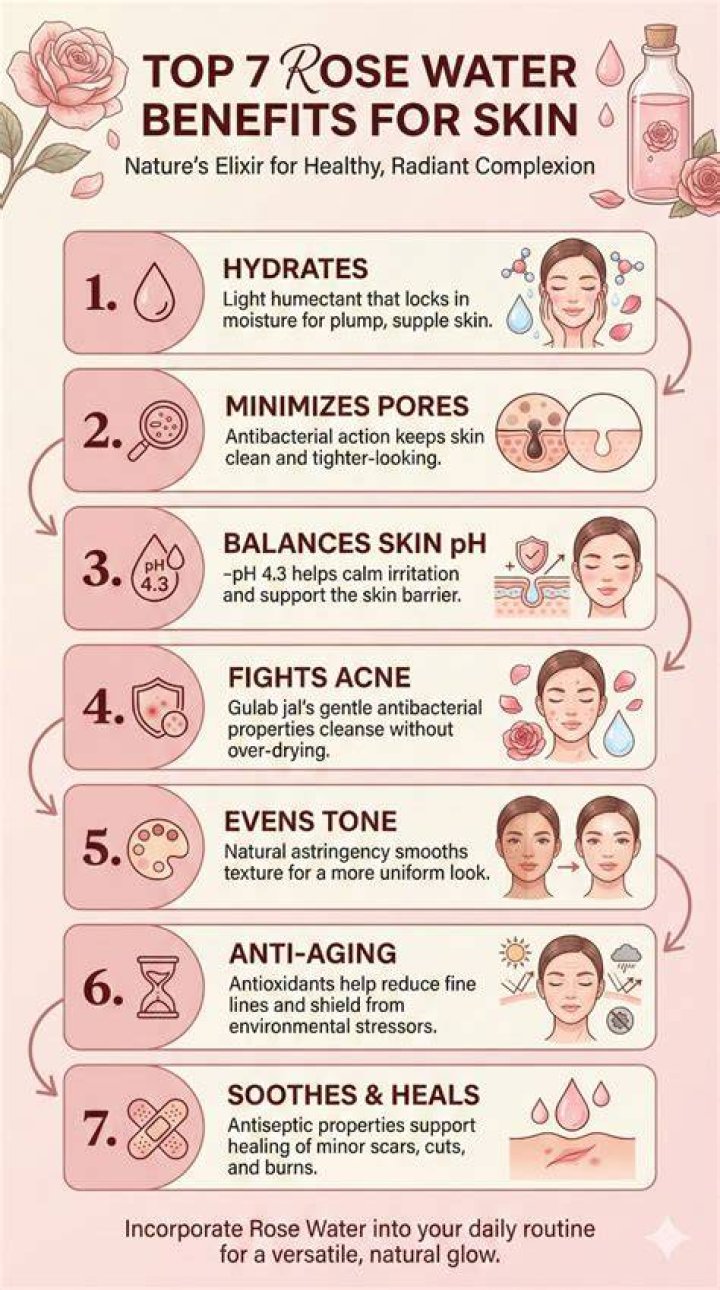 Does Rosewater lighten skin?