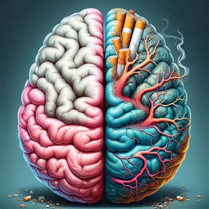 Does smoking affect brain?