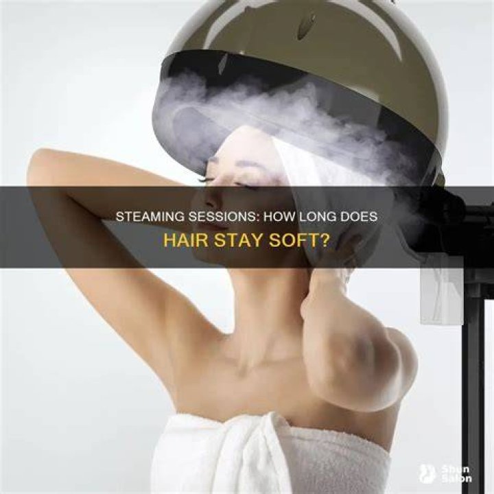 Does steaming soften hair?