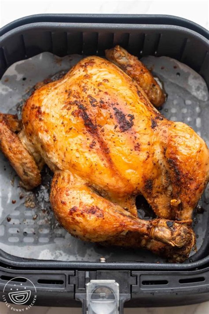 How do I keep chicken from drying in my air fryer?