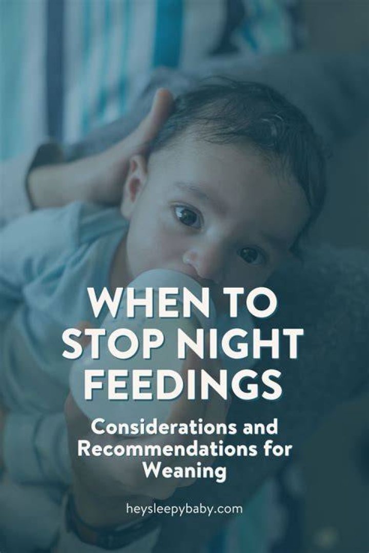 How do I stop nighttime feedings?