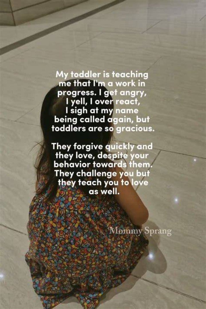 How do I teach my toddler to forgive?