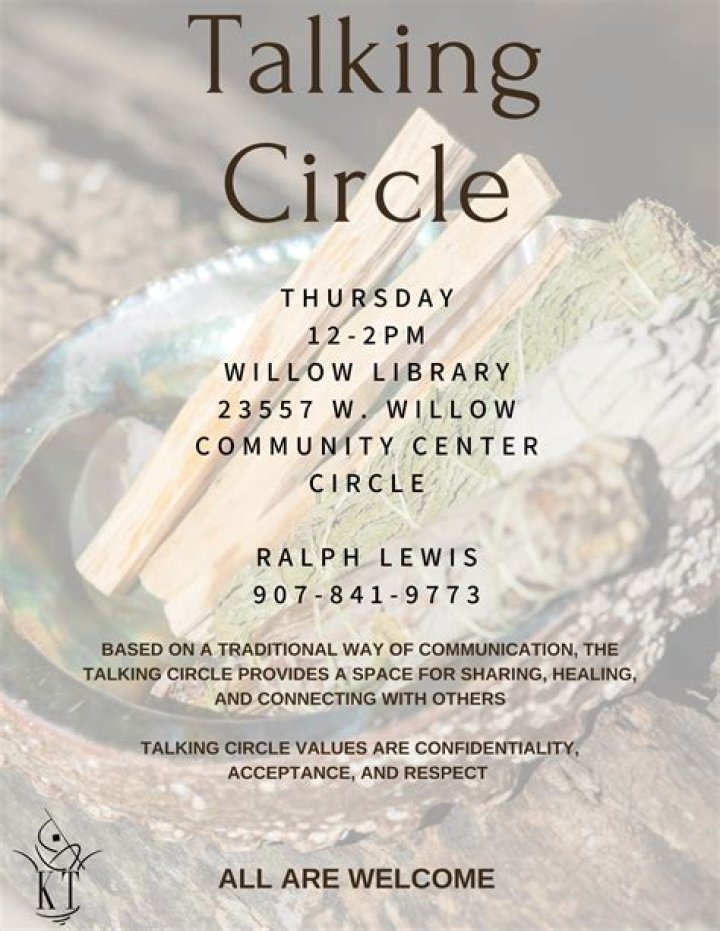 How do you lead a talking circle?