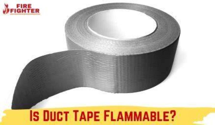 Is Gorilla duct tape flammable?