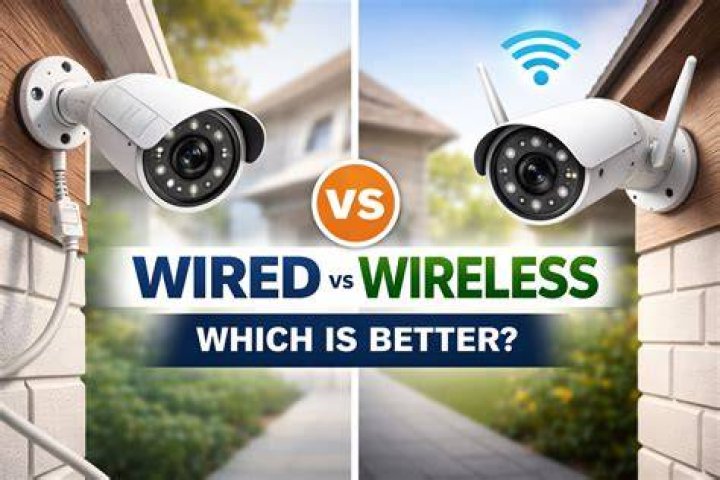 Is it better to have wired or wireless security cameras?