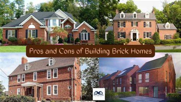 What are the disadvantages of brick houses?