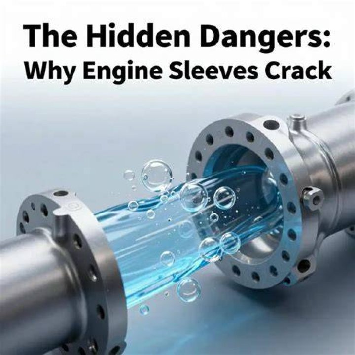 What causes engine sleeves to crack?