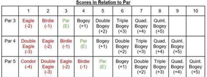 What is 3 shots under par called?