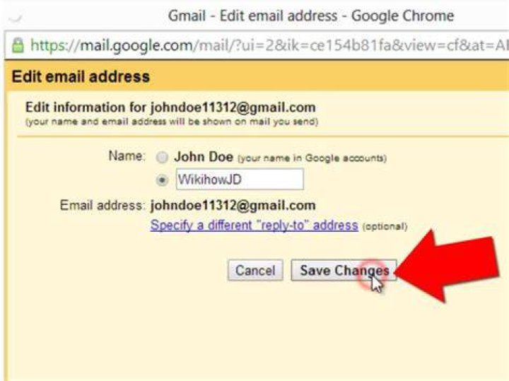 What is my Gmail name?