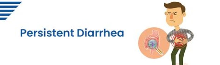 What is persistent diarrhea a symptom of?