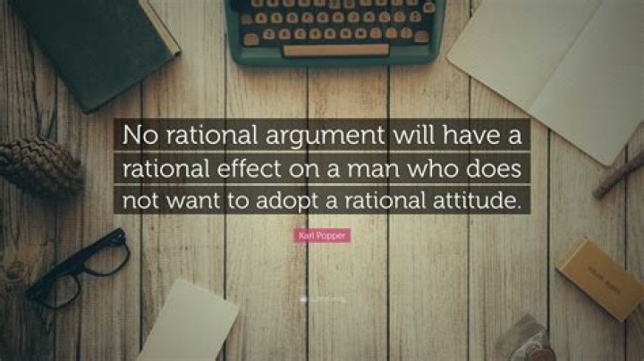 What is rational attitude?