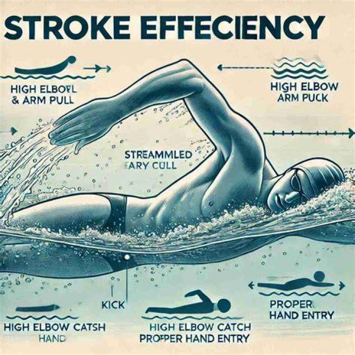 What is the most efficient swim stroke?