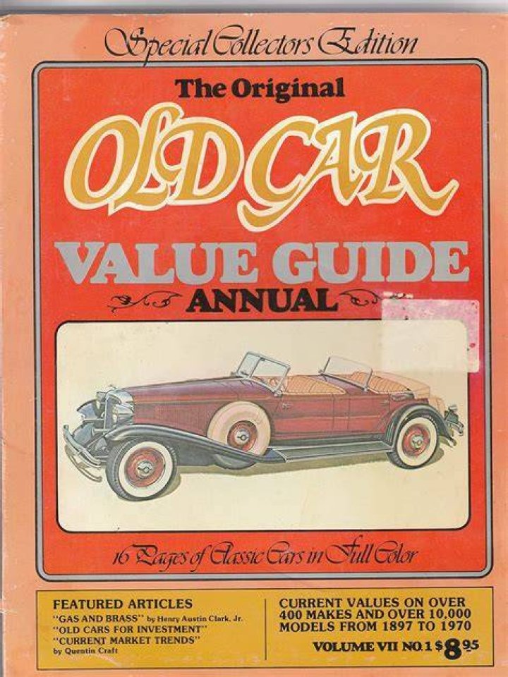 What makes an old car valuable?