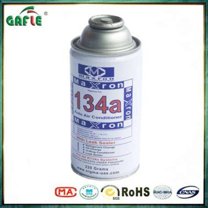 What refrigerant can be mixed with R134a?