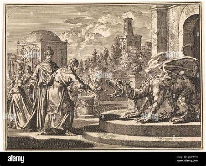 What was the dragon that Daniel killed?