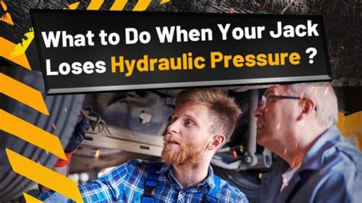 What would cause a hydraulic pump to lose pressure?