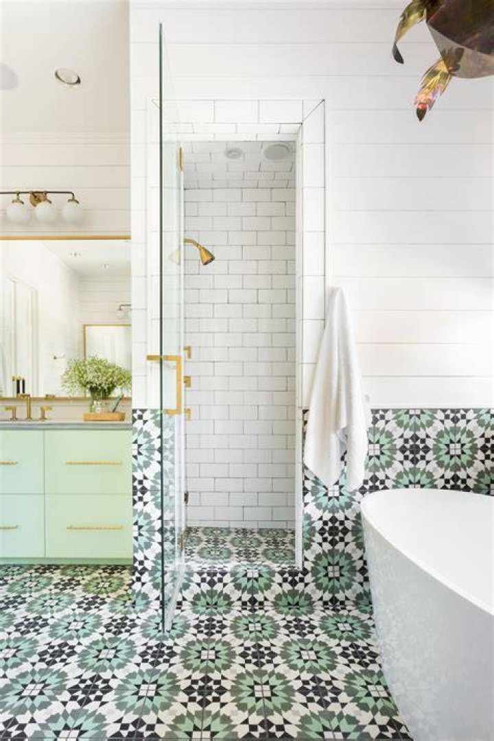 Which tile is best for bathroom?