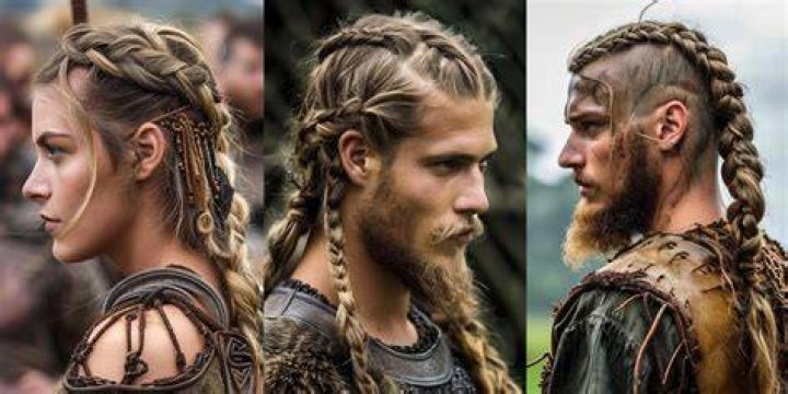 Why do Vikings cut their hair?
